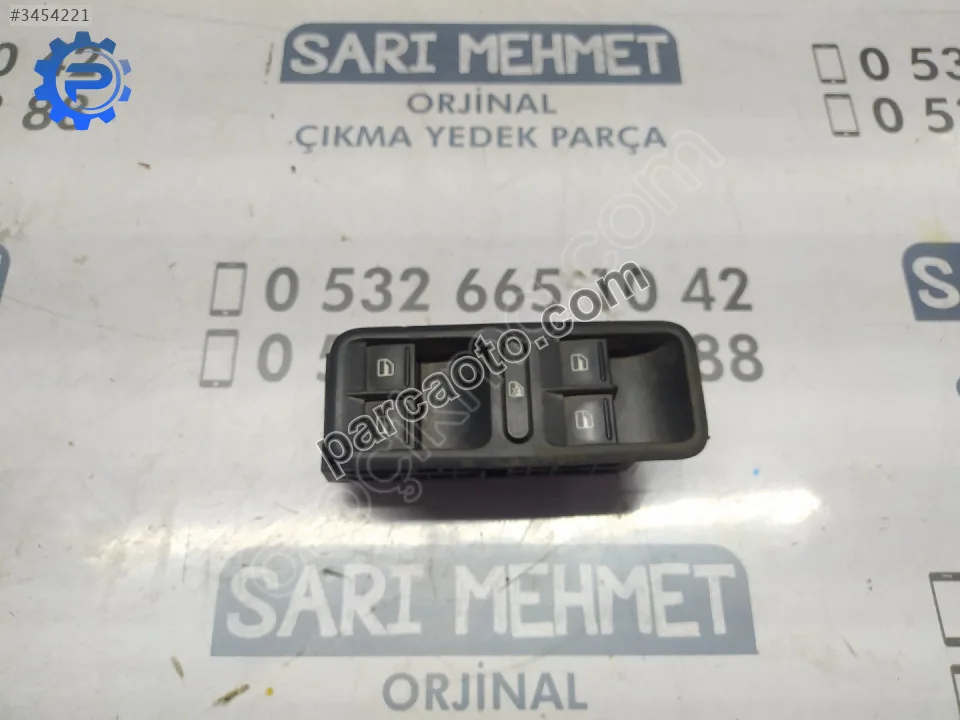 Çıkma skoda fabia sol ön cam düğmesi