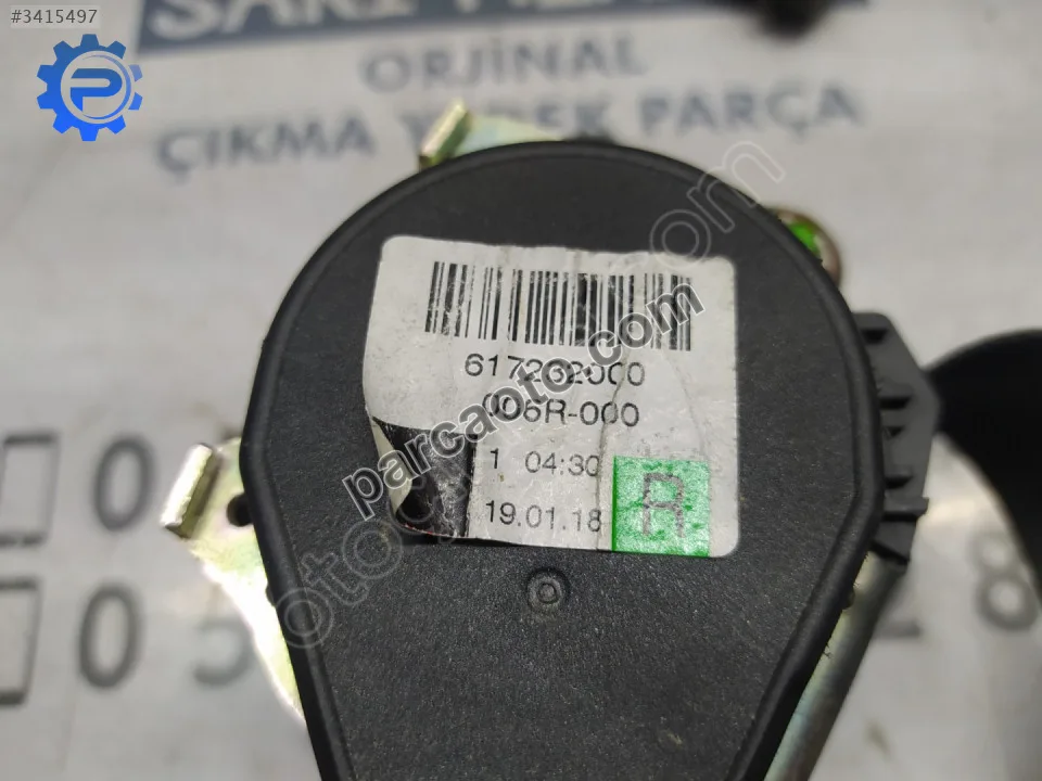 Ford Focus Mekanik Emniyet Kemeri - Konya Selçuklu