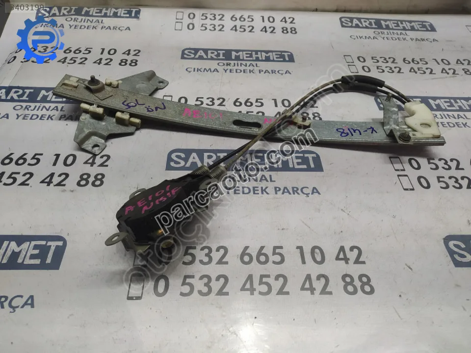 Çıkma toyota corolla 101 efsane kasa sol ön cam krikosu k-418