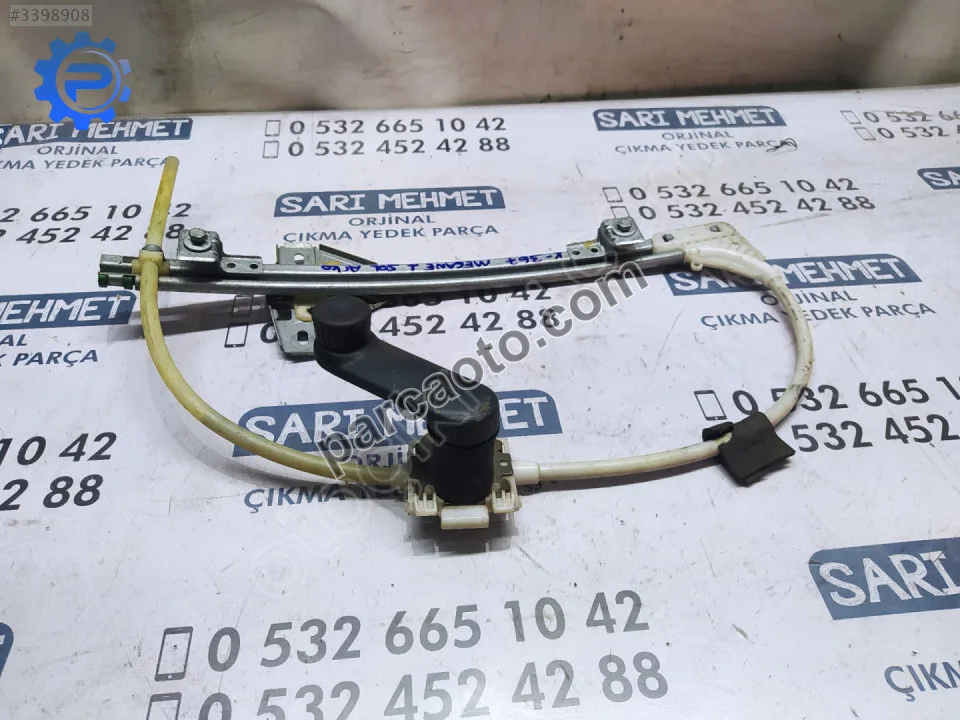 Çıkma renault megane 1 sol arka cam krikosu k-367