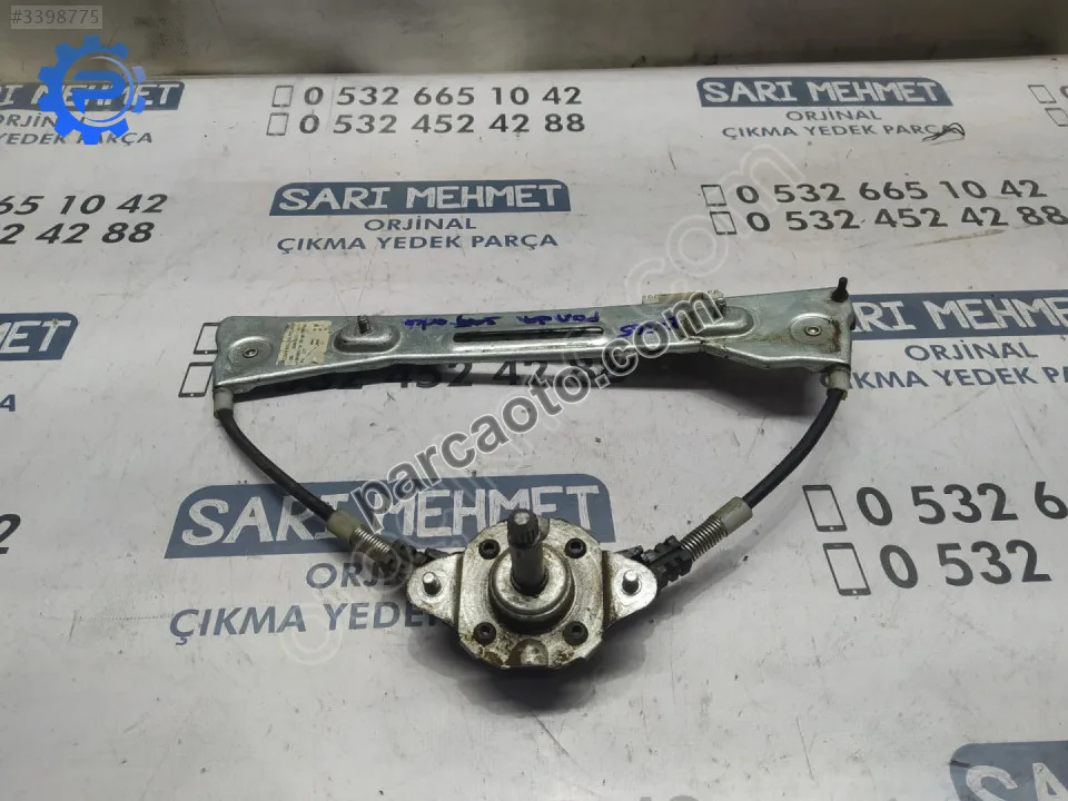 Çıkma fiat panda sağ arka cam krikosu k-365