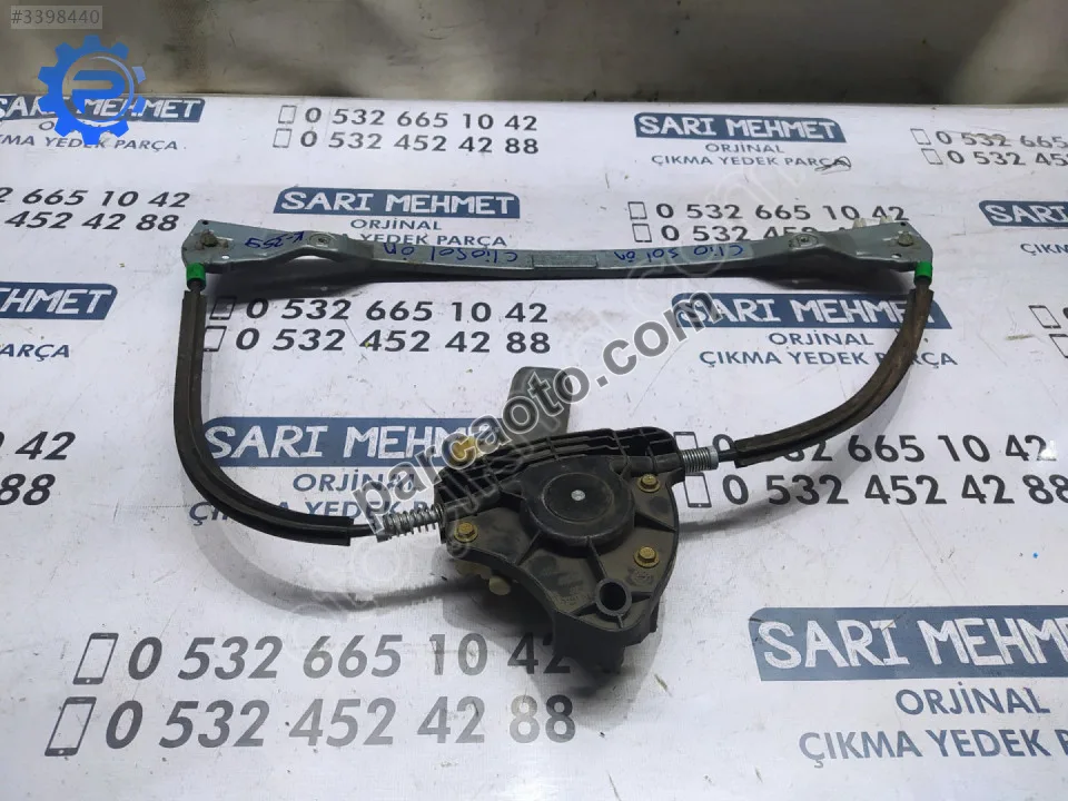 Çıkma renault clio 2 sol ön cam krikosu k-359