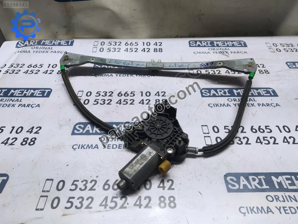 Çıkma renault clio 2 sol ön cam krikosu k-355