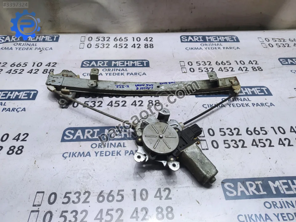 Çıkma mitsubishi lancer sağ arka cam krikosu k-332