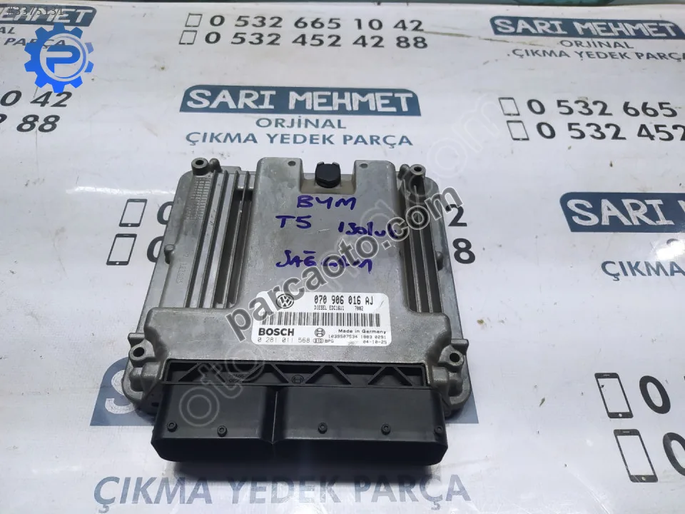 ÇIKMA VW TRANSPORTER T5 130 LUK MOTOR BEYNİ 070906016 AJ ÇIKMA VW TRANSPORTER T5 130 LUK MOTOR BEYNİ 070906016 AJ