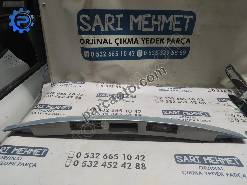 Çıkma fiat stilo bagaj kapağı plaka aydınlatması
