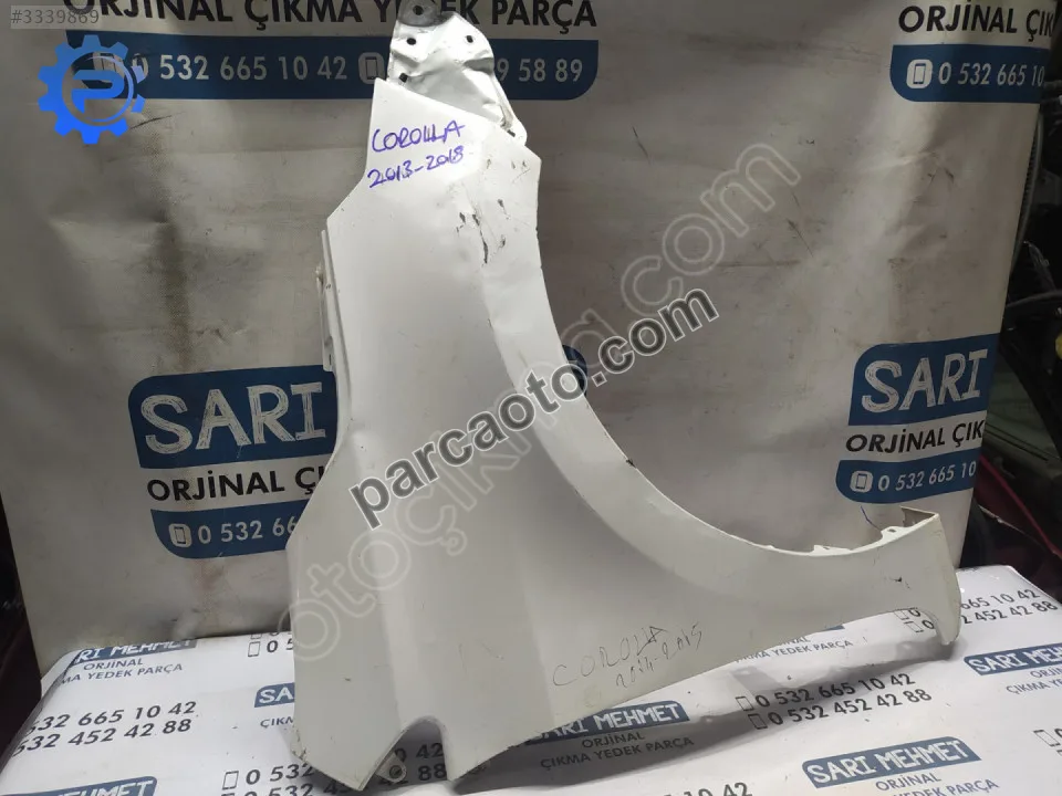 Toyota Corolla Çamurluk - Konya Selçuklu