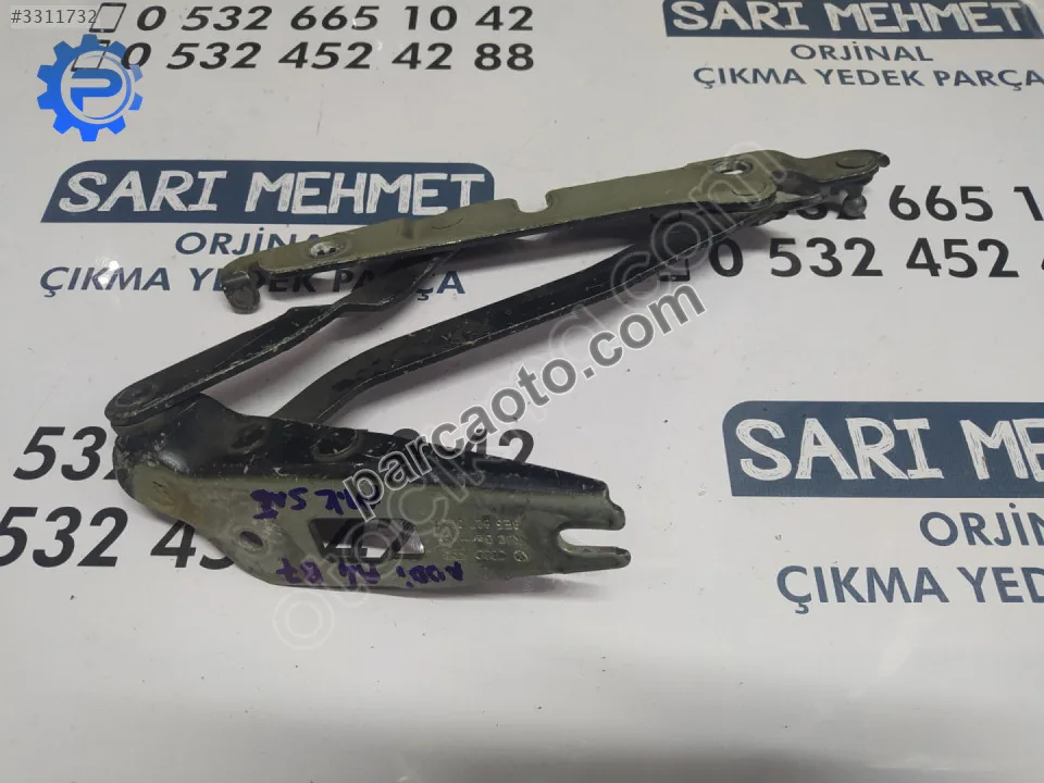 ÇIKMA AUDİ A4 B7 MOTOR KAPUTU SAĞ MENTEŞESİ ÇIKMA AUDİ A4 B7 MOTOR KAPUTU SAĞ MENTEŞESİ