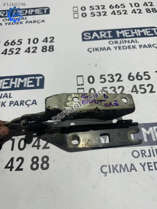 Çıkma vw golf 6 motor kaputu menteşesi sağ