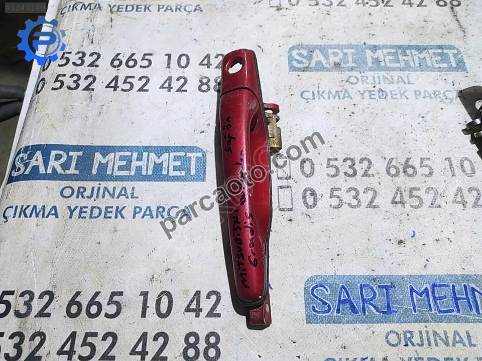 Çıkma mitsubishi grandis outlander sağ ön dış kapı kolu