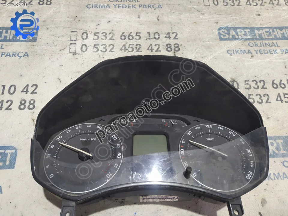 Çıkma skoda octavia kilometre gösterge saati 1z0920810 b