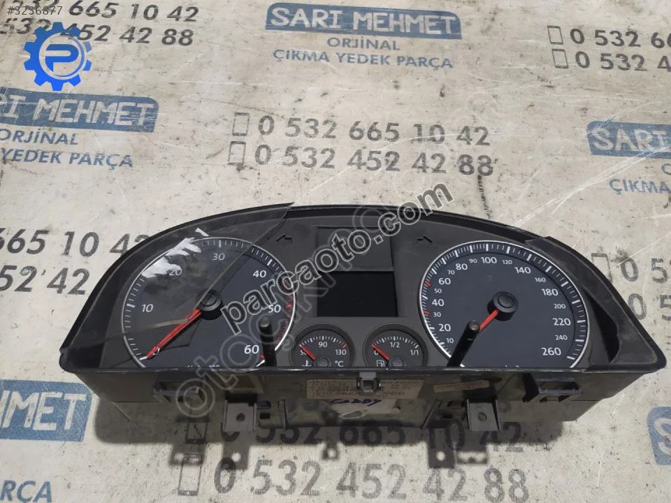Çıkma vw caddy kilometre gösterge saati 1t0920862 a