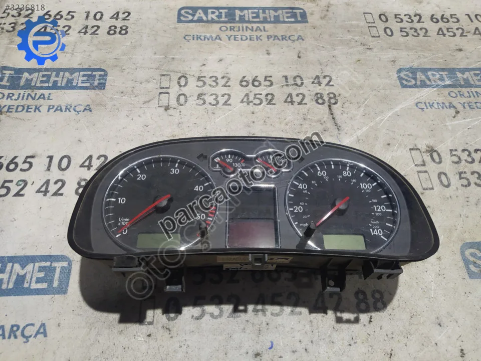 Çıkma vw golf 4 kilometre gösterge saati 1j0920926 b