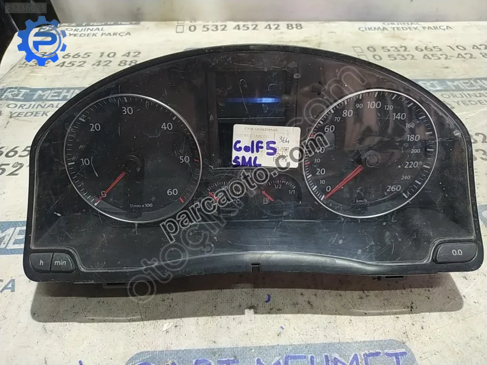 Çıkma vw golf 5 kilometre gösterge saati 1k0920854 r