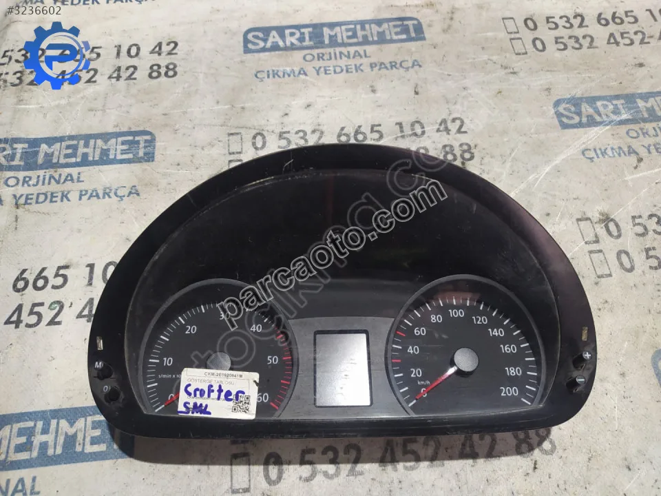 Volkswagen Crafter Gösterge Paneli - Konya Selçuklu