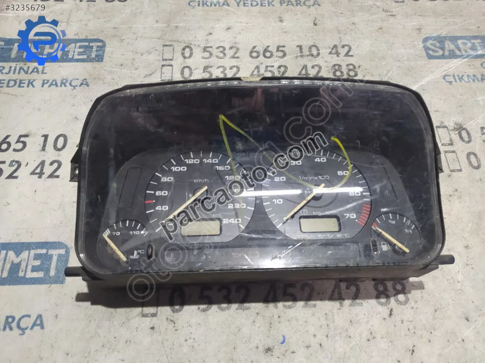 Çıkma vw polo classic kilometre gösterge saati 1h6919033 aa
