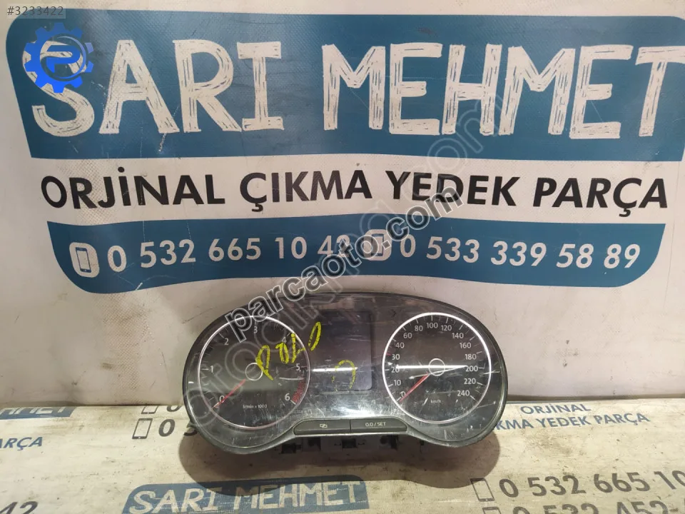 Citroen BX Gösterge Paneli - Konya Selçuklu