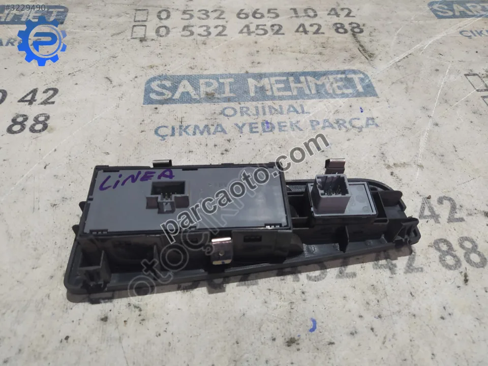 Çıkma fiat linea dörtlü cam düğmesi