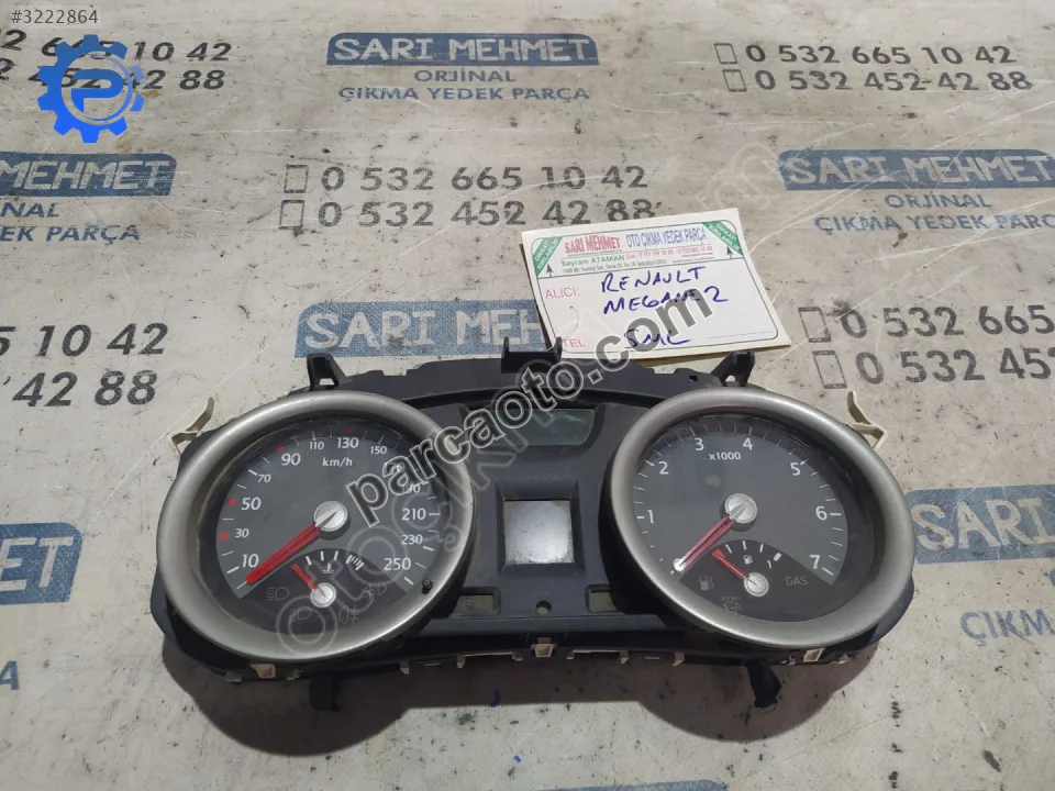 Renault Megane Gösterge Paneli - Konya Selçuklu