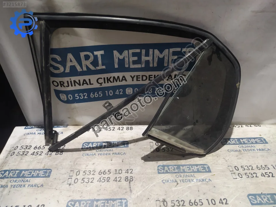 Çıkma vw golf 5 sol arka kelebek camı