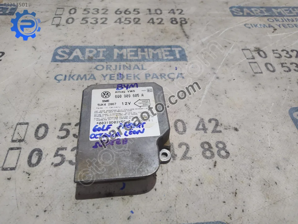 Volkswagen Golf Airbag Beyni - Konya Selçuklu