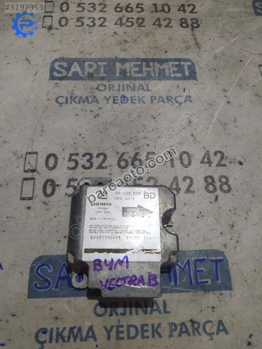 Opel Vectra Airbag Beyni - Konya Selçuklu