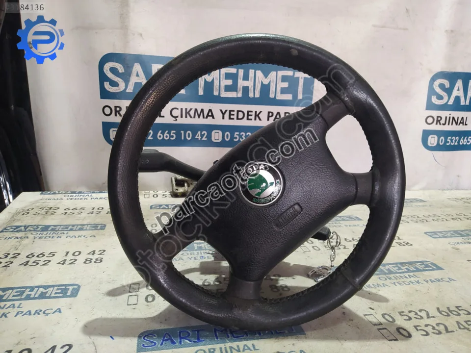 Çıkma skoda octavia a4 kasa direksiyon airbag sürücü airbag