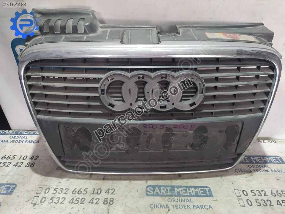 Çıkma audi a4 ön tampon ön panjur 2005-2008