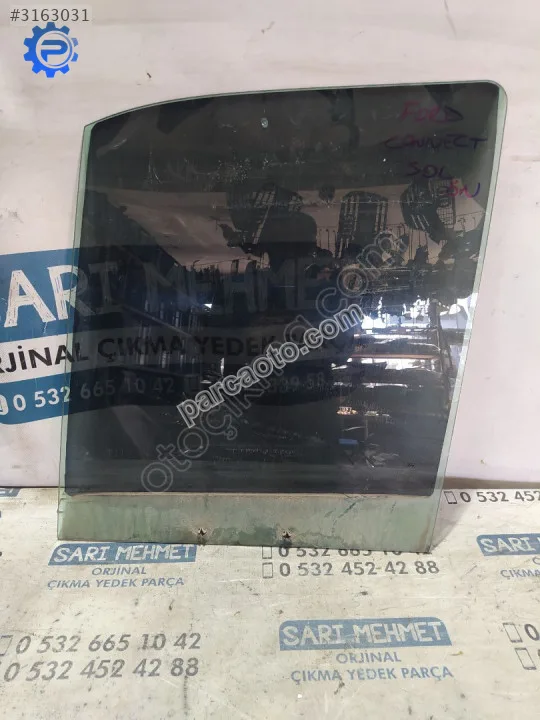 Çıkma ford connect sol ön kapı camı