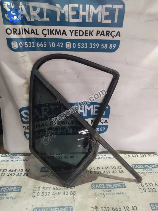 Çıkma ford connect sol ön kelebek camı