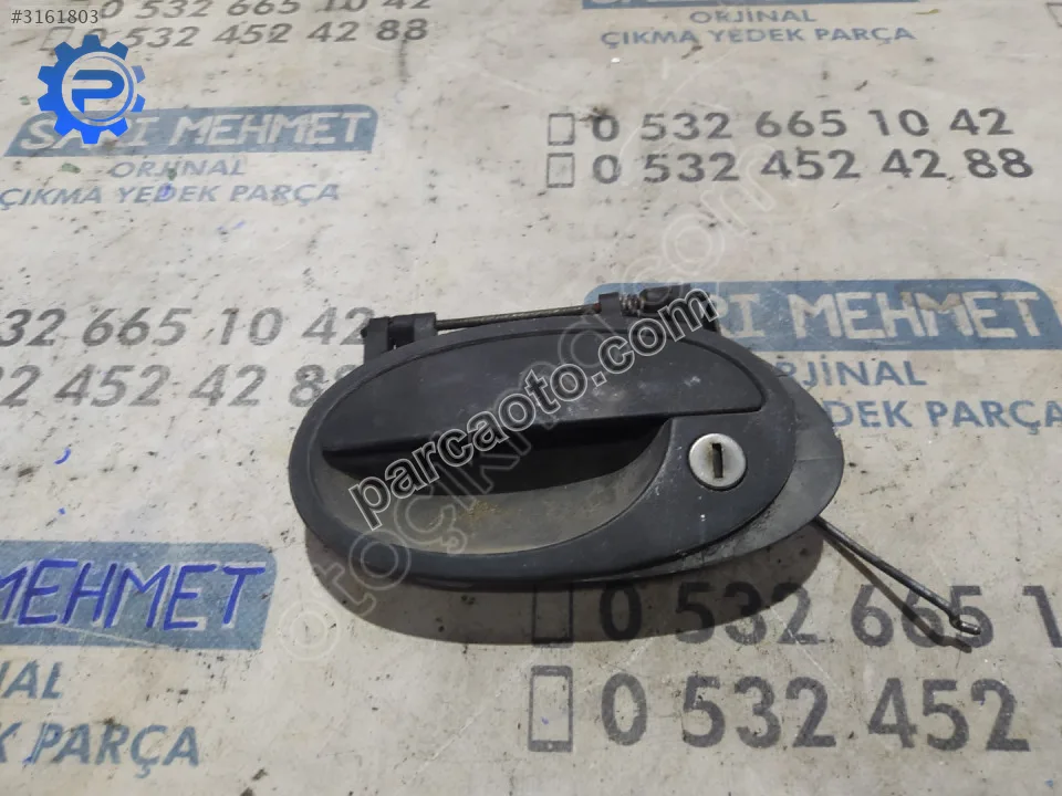 Çıkma opel combo çift bagaj kapağı dış kapı kolu