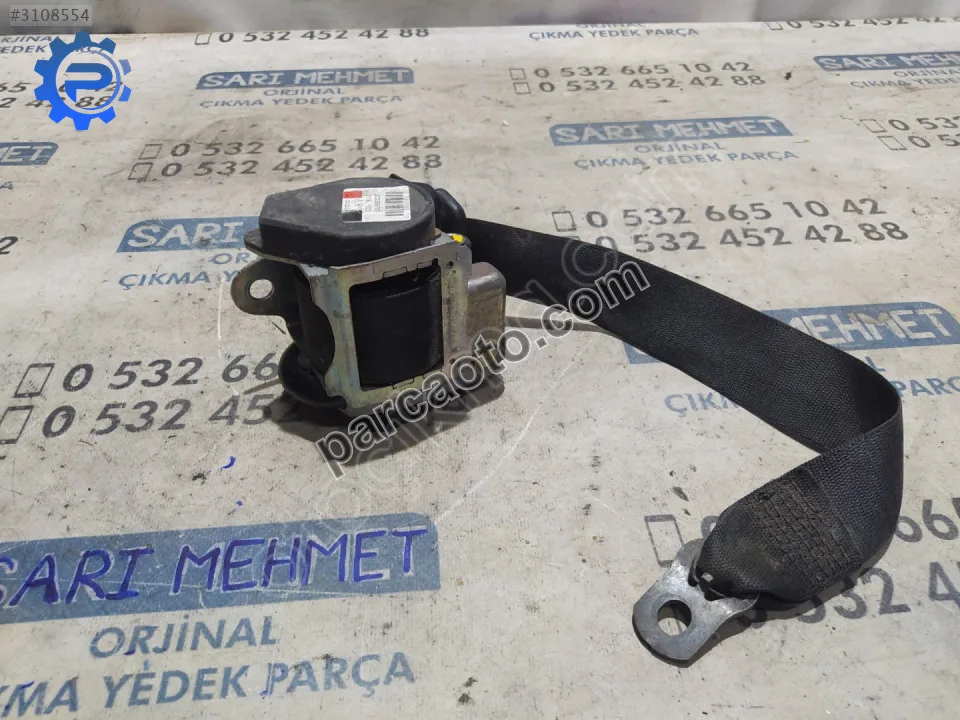Çıkma mercedes a-class w169 sol arka emniyet kemeri