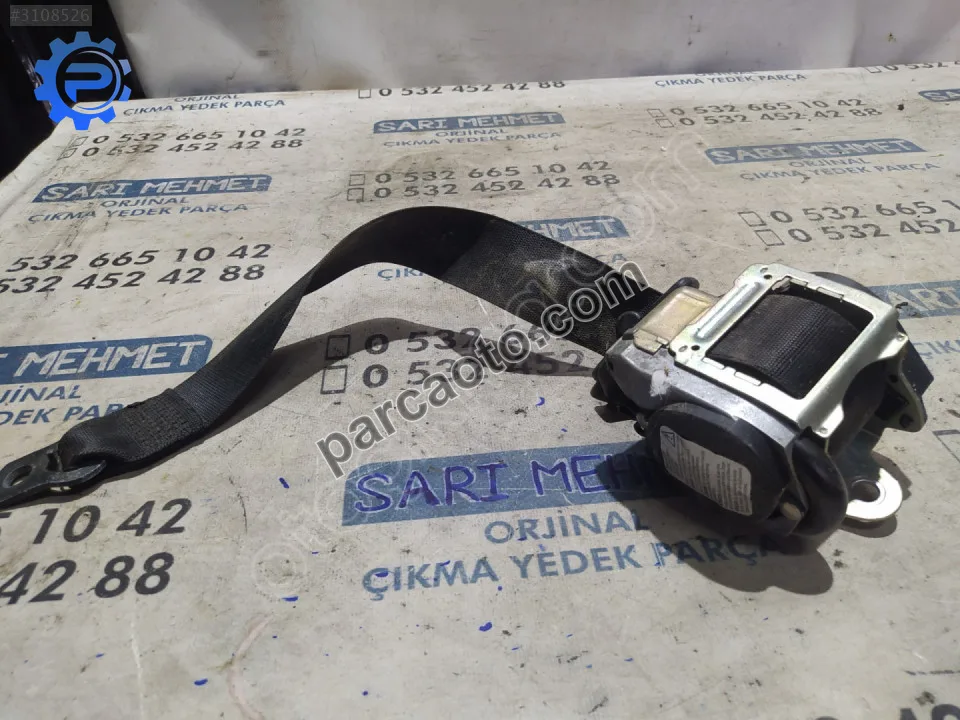 Çıkma mercedes a-class w169 sağ arka emniyet kemeri