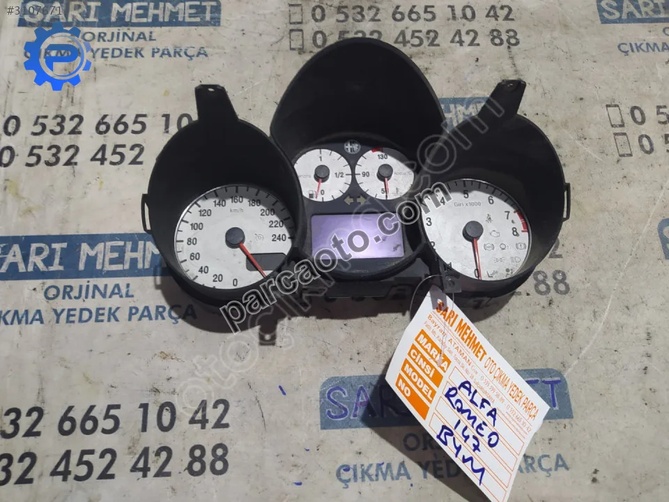 Alfa Romeo 147 Gösterge Paneli - Konya Selçuklu