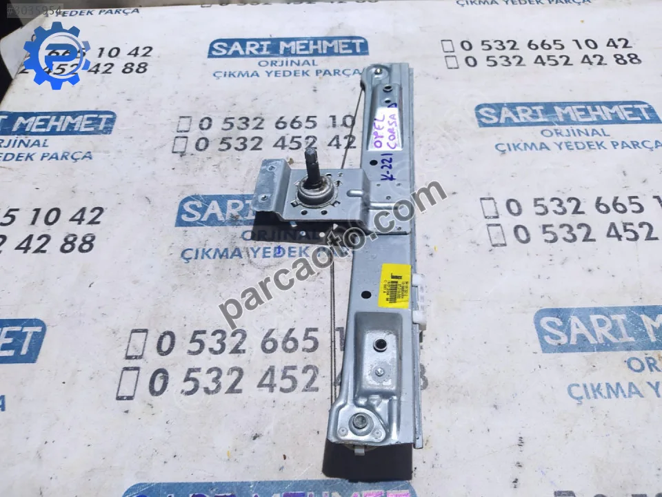 Çıkma opel corsa d sağ arka kapı cam krikosu k-221