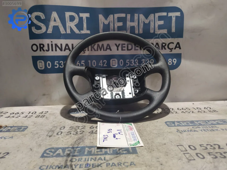 Çıkma vw passat b5 direksiyon simidi 3b0419091ae