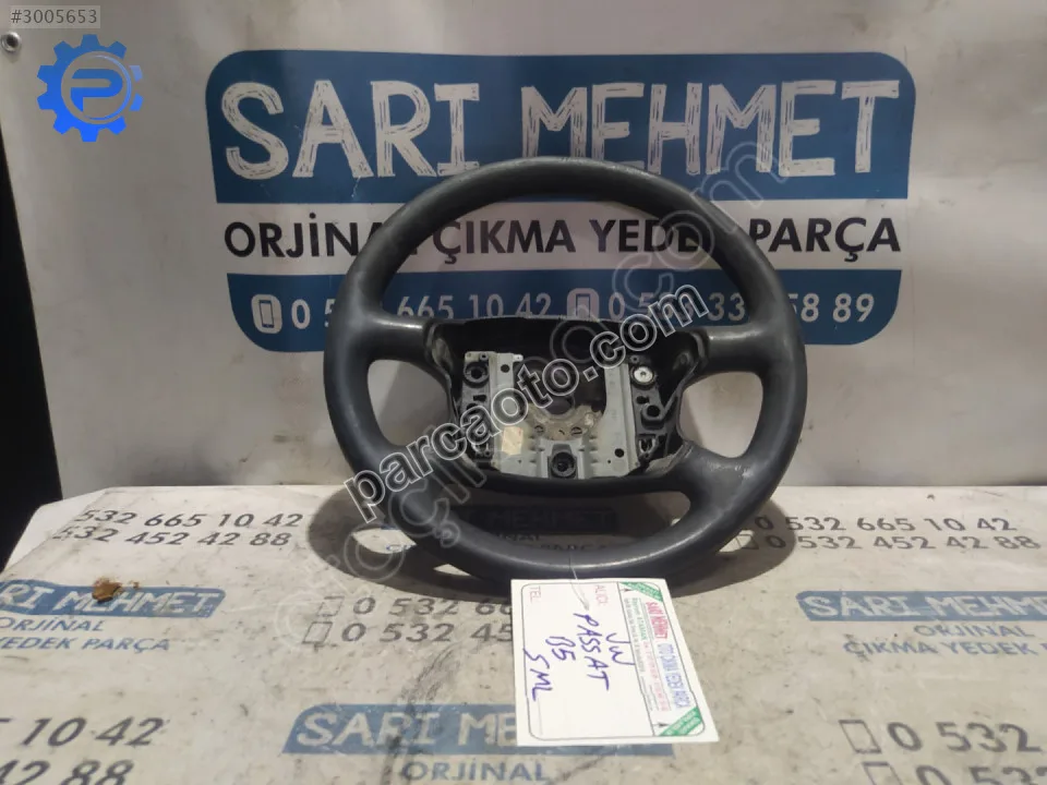 Çıkma vw passat b5 direksiyon simidi 3b0419091s