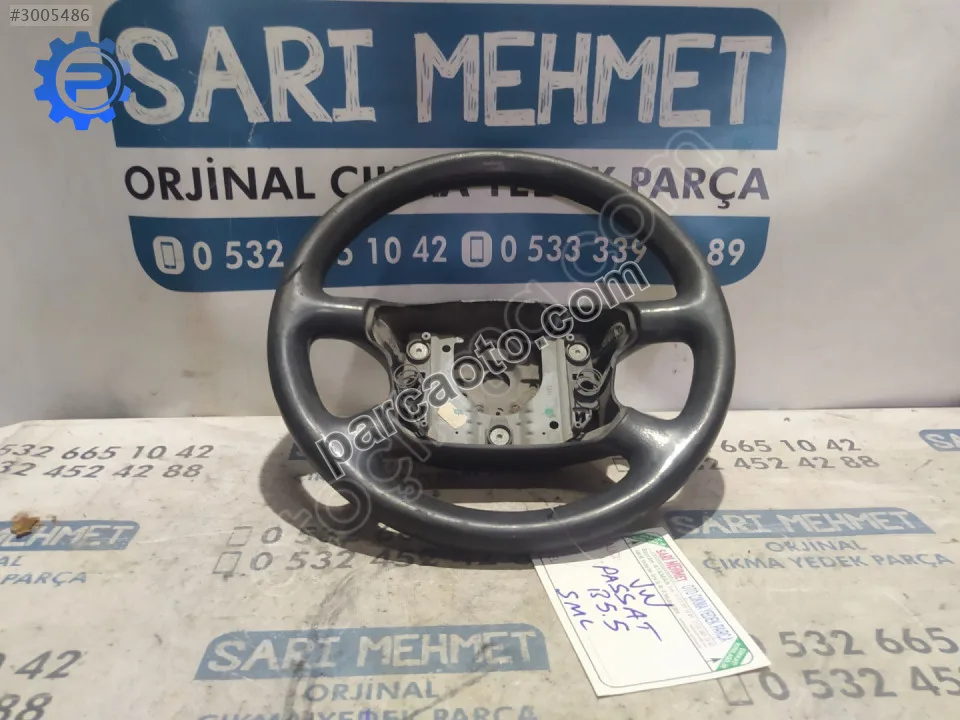 Çıkma vw passat b5.5 direksiyon simidi 3b0419091ae