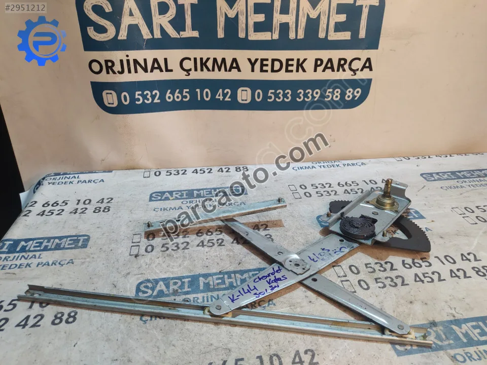 Çıkma chevrolet kalos sol ön cam krikosu k-144