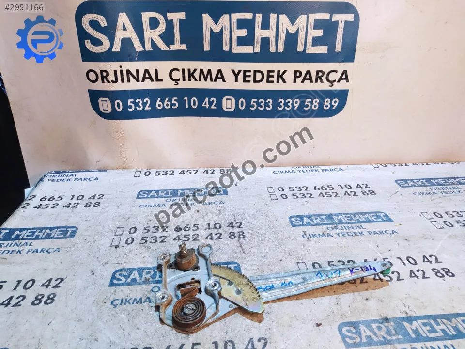 Çıkma toyota corolla efsane kasa 101 sol arka cam krikosu k-134