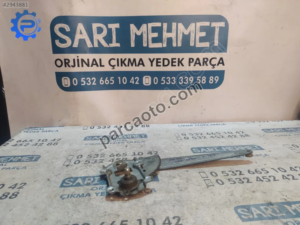 Çıkma toyota corolla ae92 sol arka cam krikosu k-127