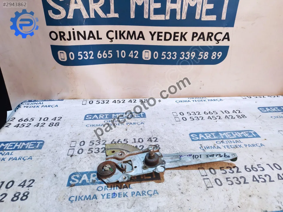 Çıkma toyota corolla efsane kasa 101 sol arka cam krikosu k-123