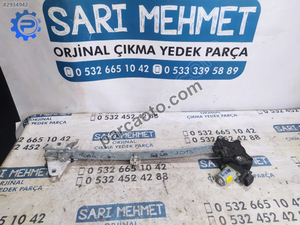 Çıkma honda civic fc5 sağ ön cam krikosu k-088
