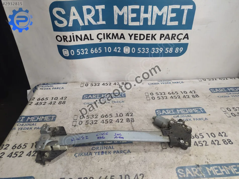 Honda Civic Cam Krikosu - Konya Selçuklu