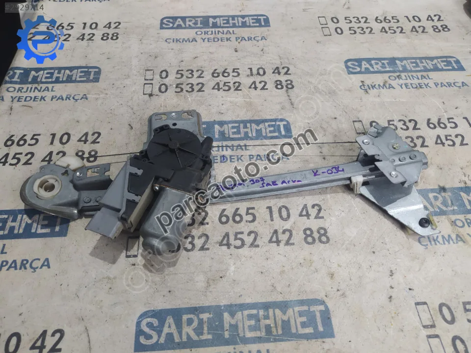 Peugeot 307 Cam Krikosu - Konya Selçuklu