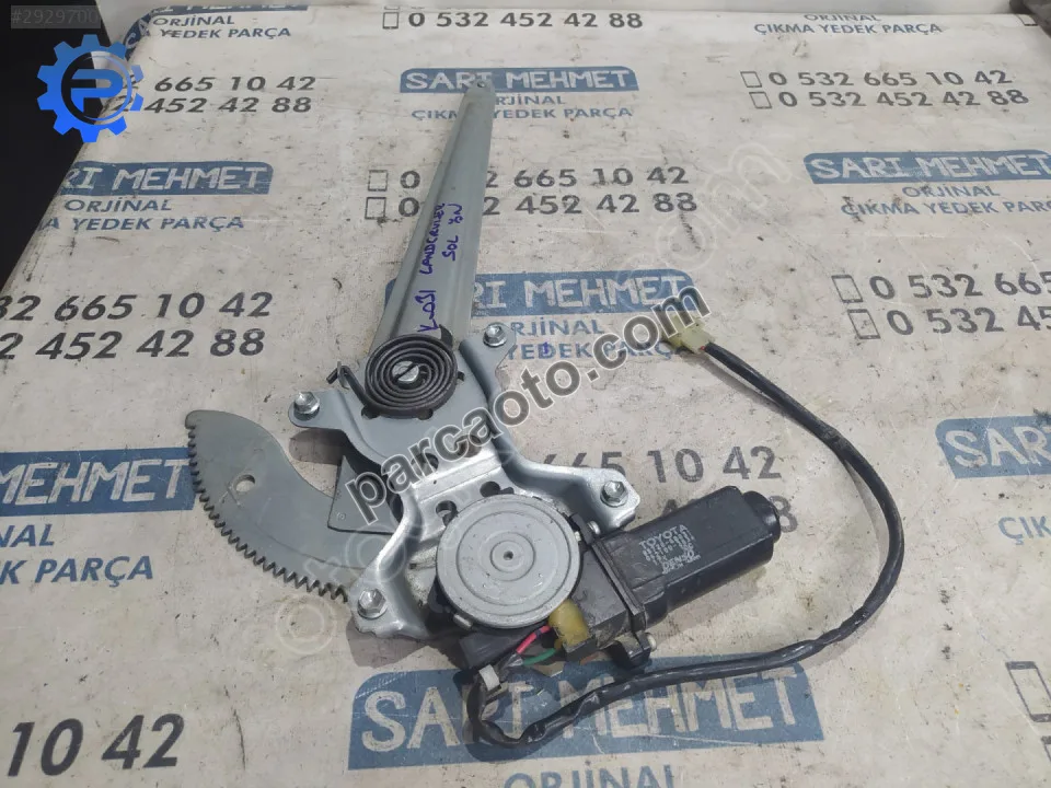 Çıkma toyota land cruiser sol ön cam krikosu k-031