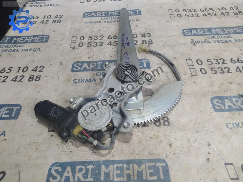 Çıkma toyota land cruiser sağ ön cam krikosu k-027