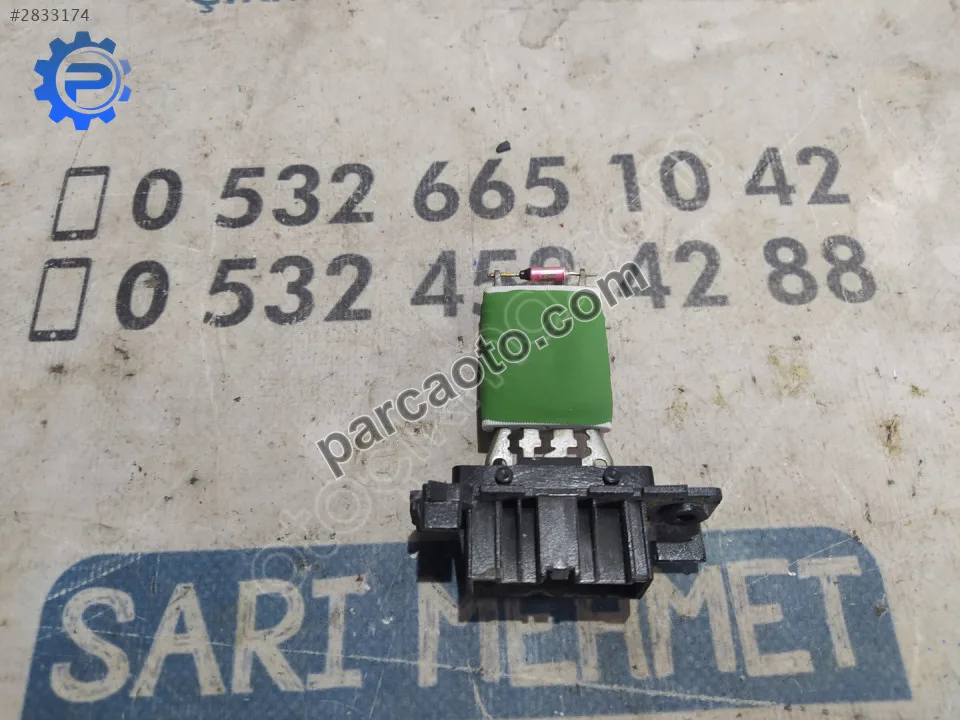 Çıkma fiat fiorino fan rezistansı