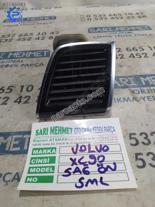 Volvo XC90 Kalorifer Izgarası - Konya Selçuklu
