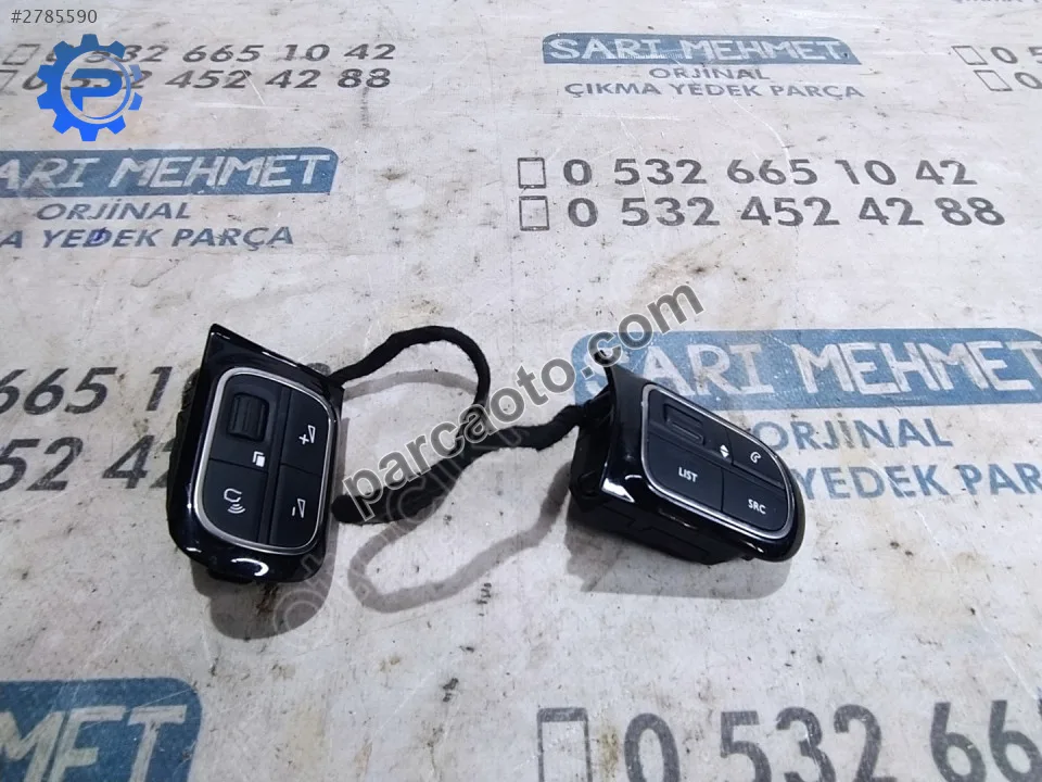 Citroen C4 Kontrol Düğmeleri - Konya Selçuklu